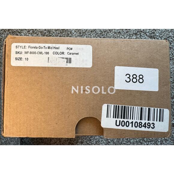 Nisolo Fiorela Go-To Mid Heel – Carmel | Women’s Size 10 | New | Imperfections - Picture 8 of 13